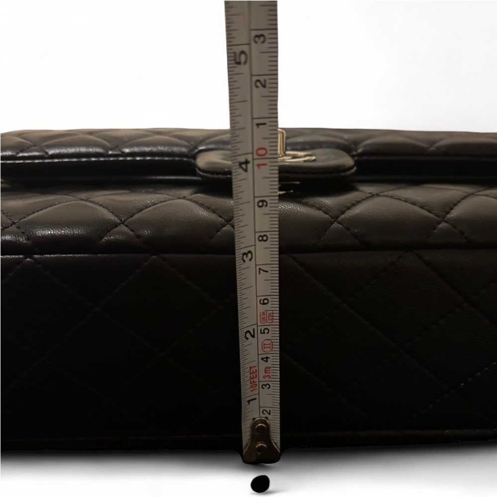 Quilted leather shoulder bag🖤🩶 - Picture 7 of 8